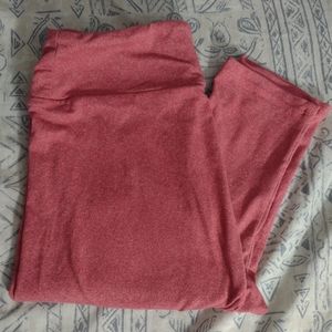 LuLaRoe Leggings Red-Pink
